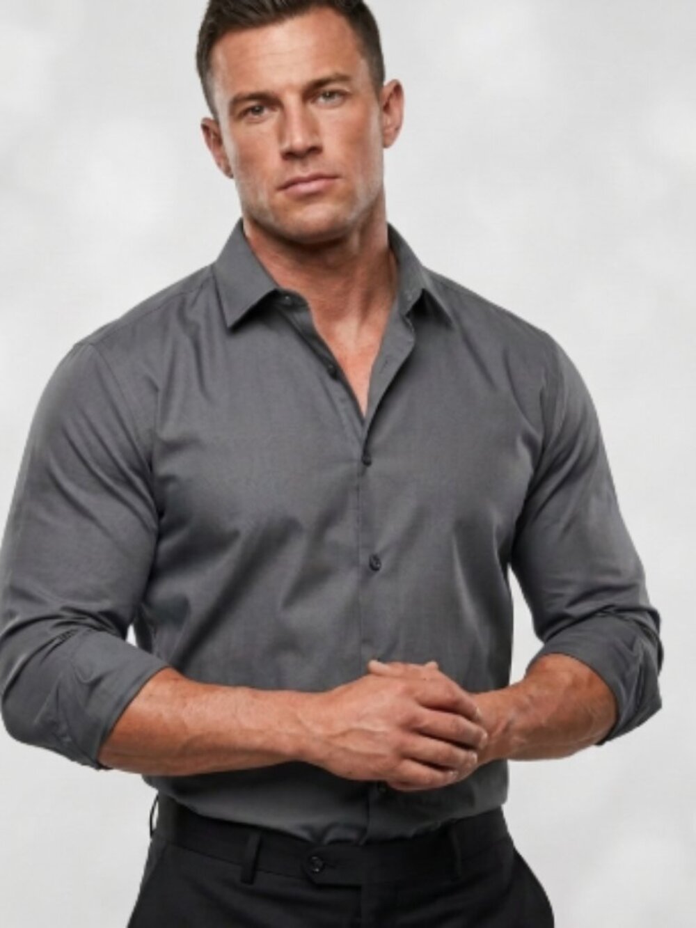 Adrenalin Power Brand Dress Shirt Medium 22x30